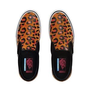 Vans Punk Leopard Print Slip-On Pro - Men’s Size 6 NEW